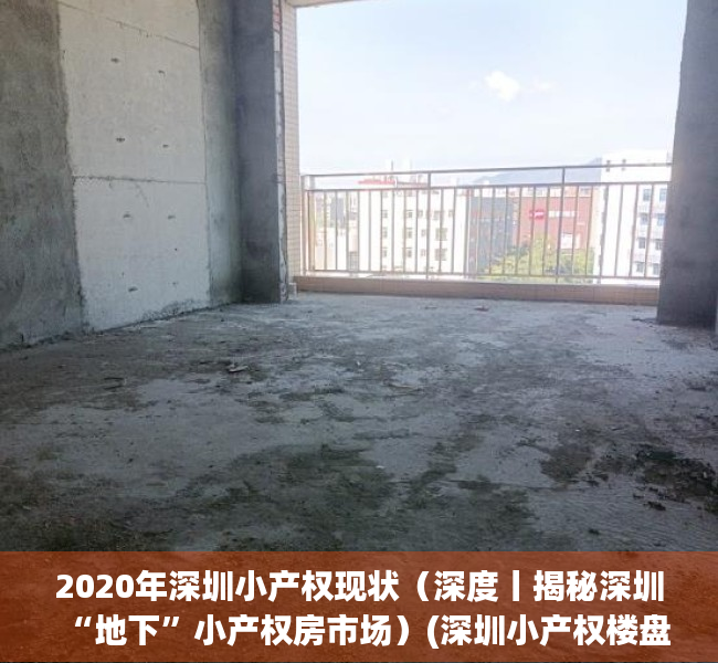 2020年深圳小产权现状（深度丨揭秘深圳“地下”小产权房市场）(深圳小产权楼盘)
