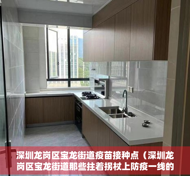 深圳龙岗区宝龙街道疫苗接种点（深圳龙岗区宝龙街道那些拄着拐杖上防疫一线的“小红小蓝”）