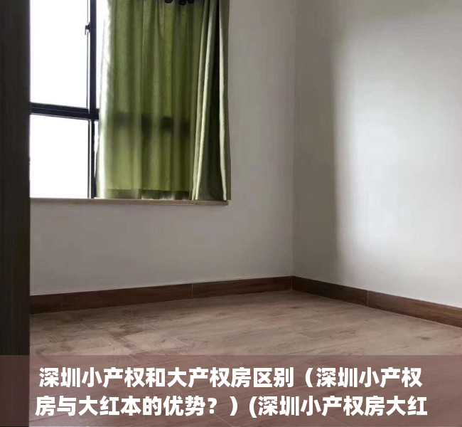深圳小产权和大产权房区别（深圳小产权房与大红本的优势？）(深圳小产权房大红本是什么意思)