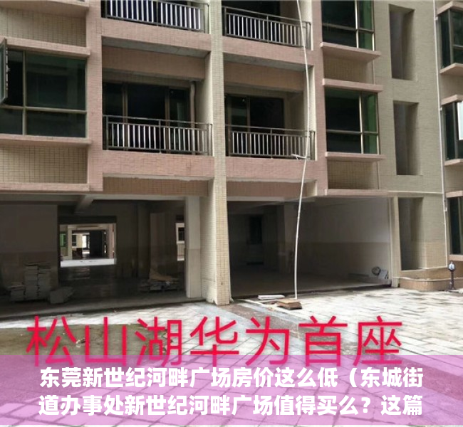东莞新世纪河畔广场房价这么低（东城街道办事处新世纪河畔广场值得买么？这篇小区评测里全都有）