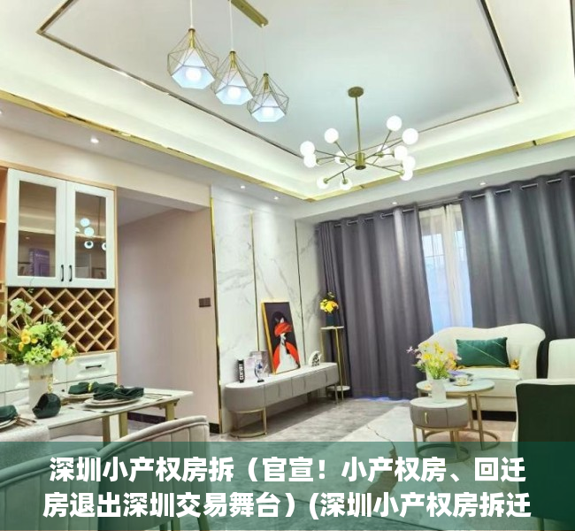 深圳小产权房拆（官宣！小产权房、回迁房退出深圳交易舞台）(深圳小产权房拆迁最新政策)