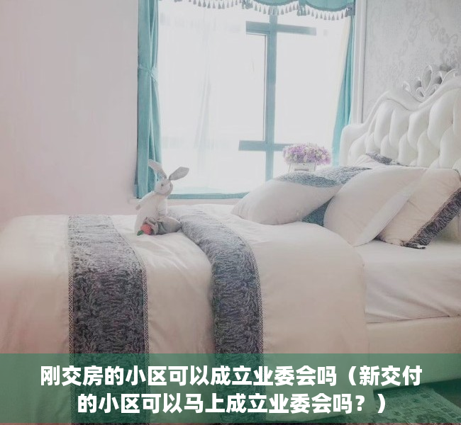 刚交房的小区可以成立业委会吗（新交付的小区可以马上成立业委会吗？）