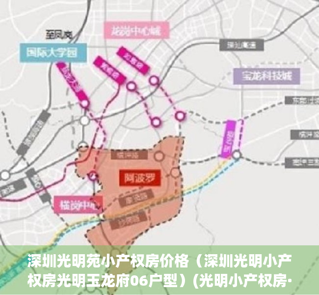 深圳光明苑小产权房价格（深圳光明小产权房光明玉龙府06户型）(光明小产权房·.2021新开盘)