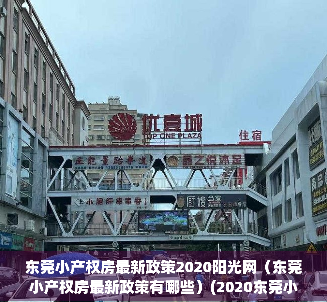 东莞小产权房最新政策2020阳光网（东莞小产权房最新政策有哪些）(2020东莞小产权楼市新政)