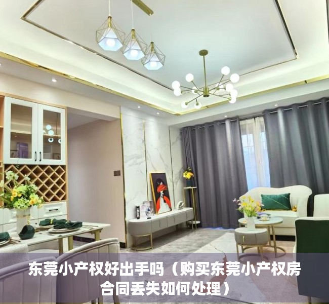 东莞小产权好出手吗（购买东莞小产权房合同丢失如何处理）