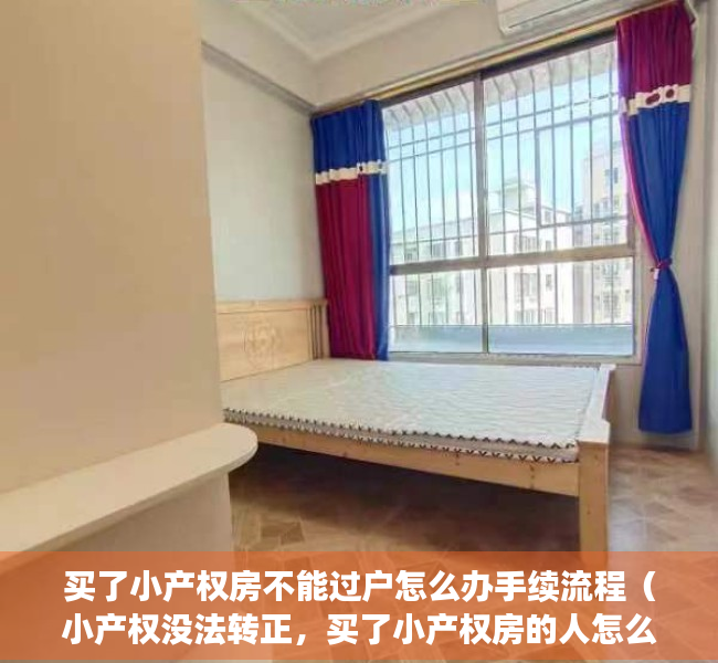买了小产权房不能过户怎么办手续流程（小产权没法转正，买了小产权房的人怎么办？其实还有三种转型方式）