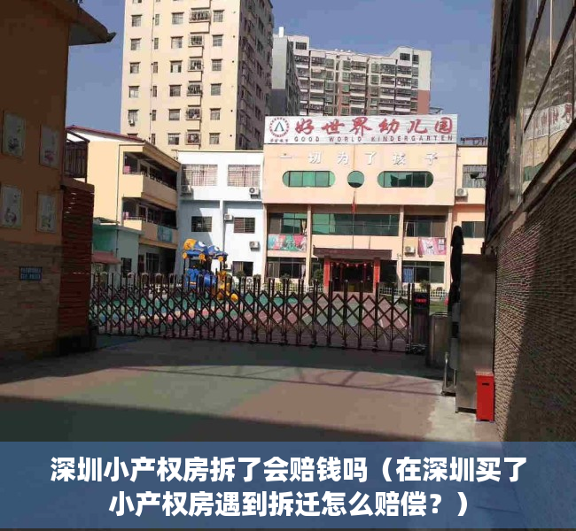 深圳小产权房拆了会赔钱吗（在深圳买了小产权房遇到拆迁怎么赔偿？）