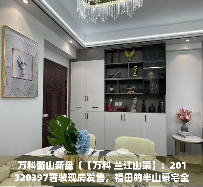 万科蓝山新盘（【万科 兰江山第】：201320397奢装现房发售，福田的半山豪宅全系解读。）