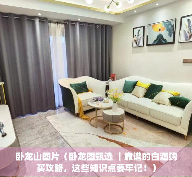 卧龙山图片（卧龙图甄选 ｜靠谱的白酒购买攻略，这些知识点要牢记！）