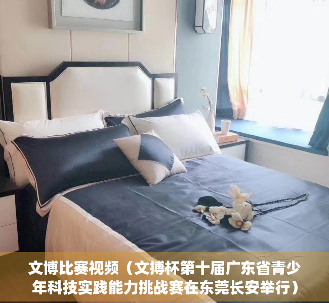 文博比赛视频（文搏杯第十届广东省青少年科技实践能力挑战赛在东莞长安举行）