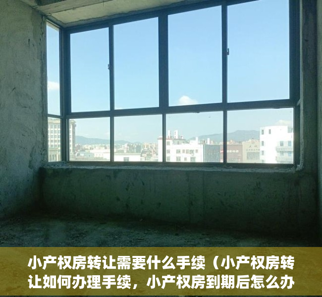 小产权房转让需要什么手续（小产权房转让如何办理手续，小产权房到期后怎么办？）