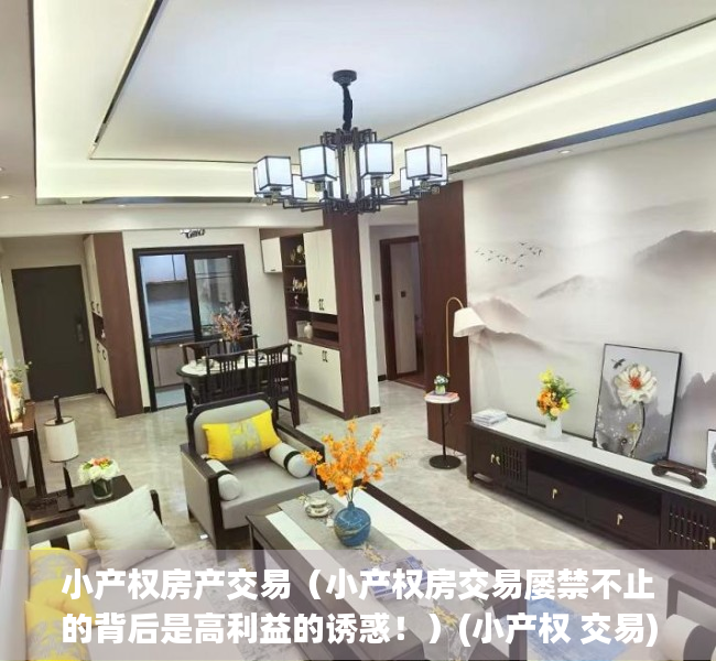 小产权房产交易（小产权房交易屡禁不止的背后是高利益的诱惑！）(小产权 交易)