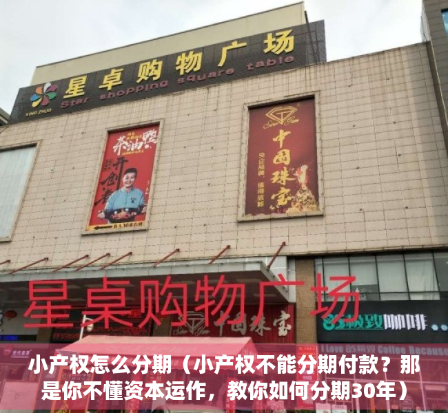 小产权怎么分期（小产权不能分期付款？那是你不懂资本运作，教你如何分期30年）