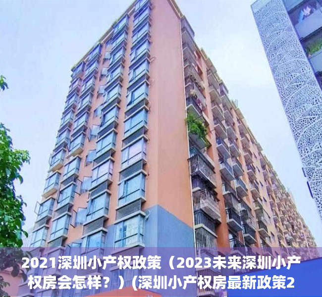 2021深圳小产权政策（2023未来深圳小产权房会怎样？）(深圳小产权房最新政策2021两会)