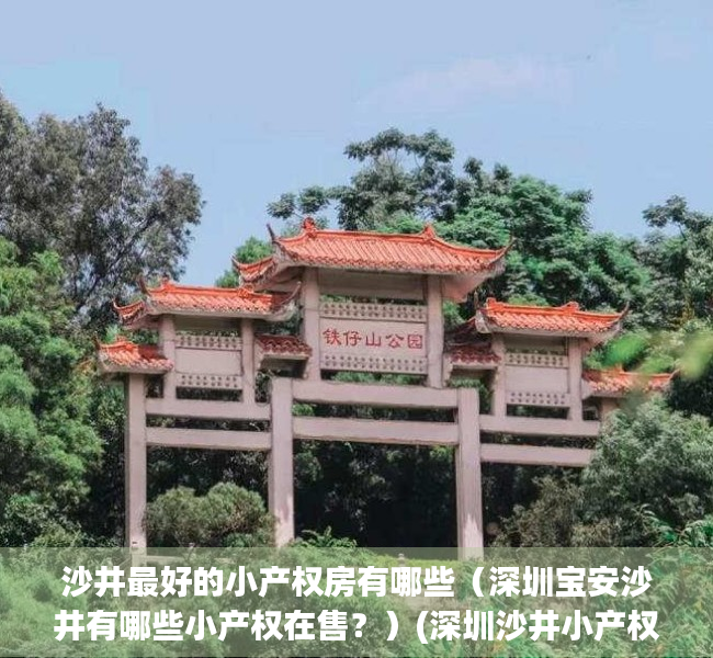 沙井最好的小产权房有哪些（深圳宝安沙井有哪些小产权在售？）(深圳沙井小产权新政策)