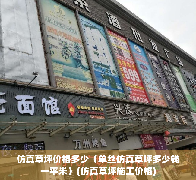 仿真草坪价格多少（单丝仿真草坪多少钱一平米）(仿真草坪施工价格)