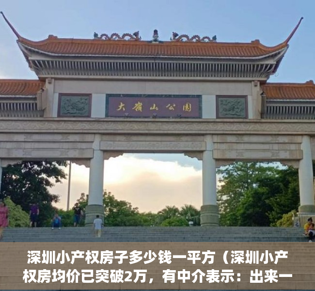 深圳小产权房子多少钱一平方（深圳小产权房均价已突破2万，有中介表示：出来一套卖掉一套！）