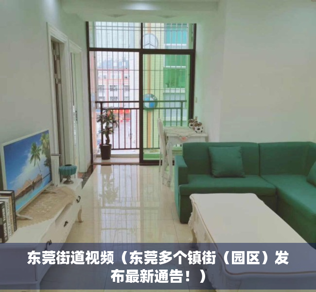 东莞街道视频（东莞多个镇街（园区）发布最新通告！）