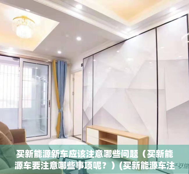 买新能源新车应该注意哪些问题（买新能源车要注意哪些事项呢？）(买新能源车注意啥)