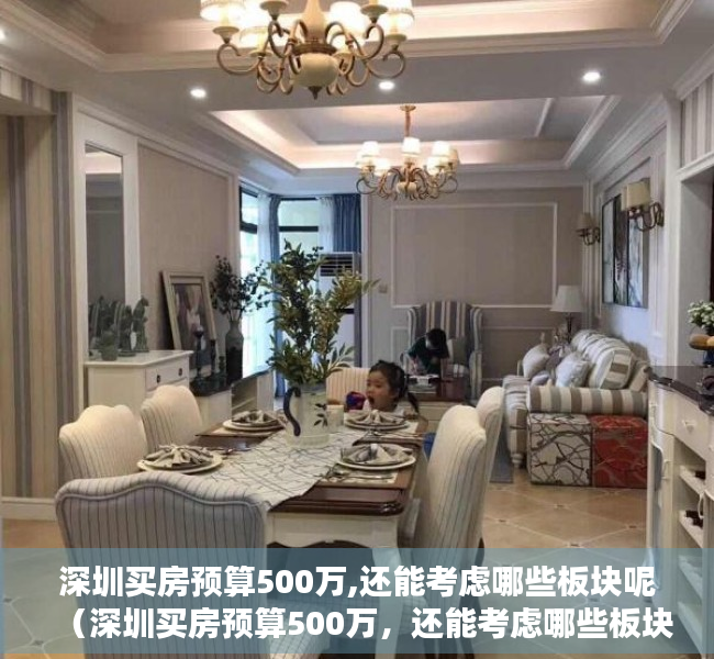 深圳买房预算500万,还能考虑哪些板块呢（深圳买房预算500万，还能考虑哪些板块？）