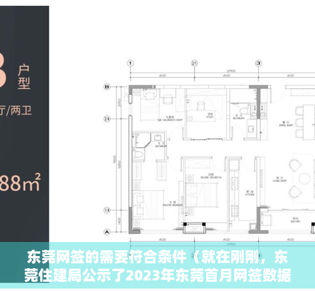 东莞网签的需要符合条件（就在刚刚，东莞住建局公示了2023年东莞首月网签数据！）