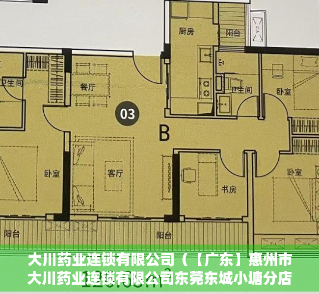 大川药业连锁有限公司（【广东】惠州市大川药业连锁有限公司东莞东城小塘分店被吊销《药品经营许可证》并处以罚款1000元）