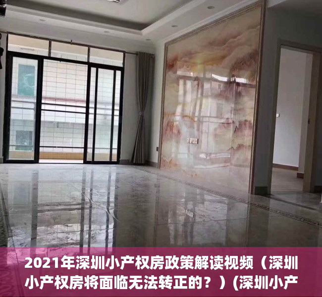 2021年深圳小产权房政策解读视频（深圳小产权房将面临无法转正的？）(深圳小产权房2020政策)