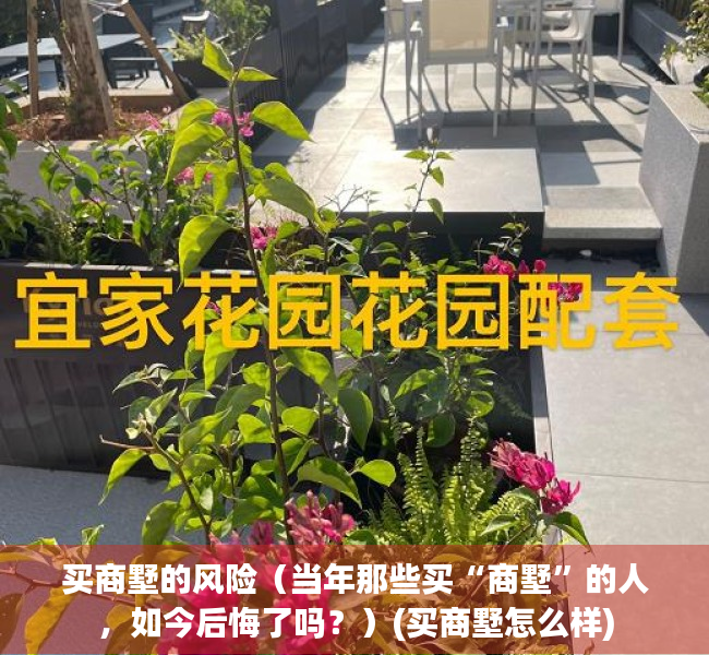 买商墅的风险（当年那些买“商墅”的人，如今后悔了吗？）(买商墅怎么样)