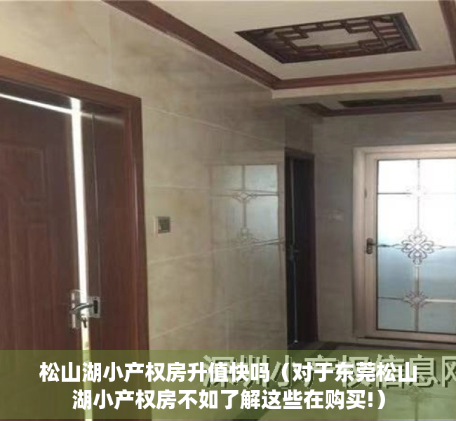 松山湖小产权房升值快吗（对于东莞松山湖小产权房不如了解这些在购买!）