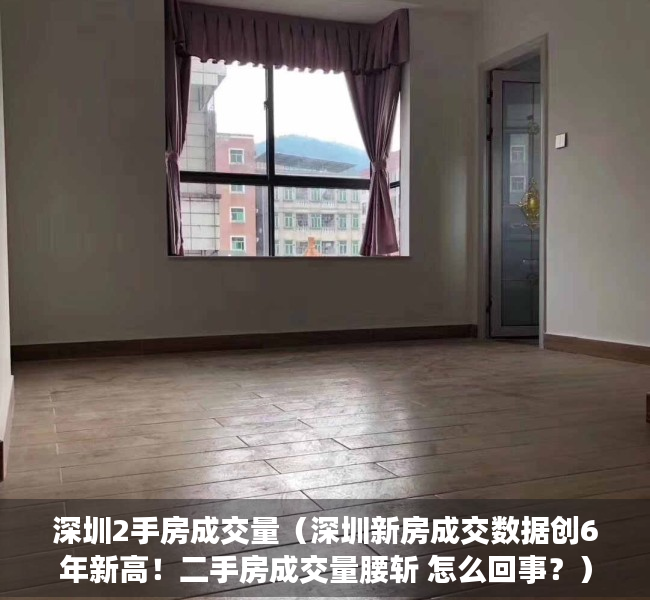 深圳2手房成交量（深圳新房成交数据创6年新高！二手房成交量腰斩 怎么回事？）
