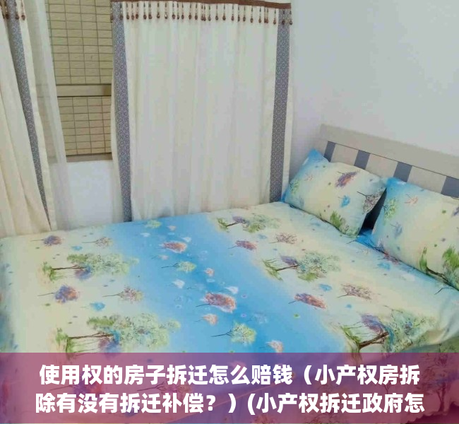 使用权的房子拆迁怎么赔钱（小产权房拆除有没有拆迁补偿？）(小产权拆迁政府怎么赔偿)