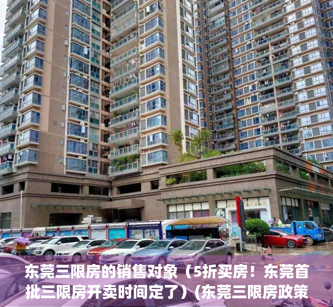 东莞三限房的销售对象（5折买房！东莞首批三限房开卖时间定了）(东莞三限房政策解读)