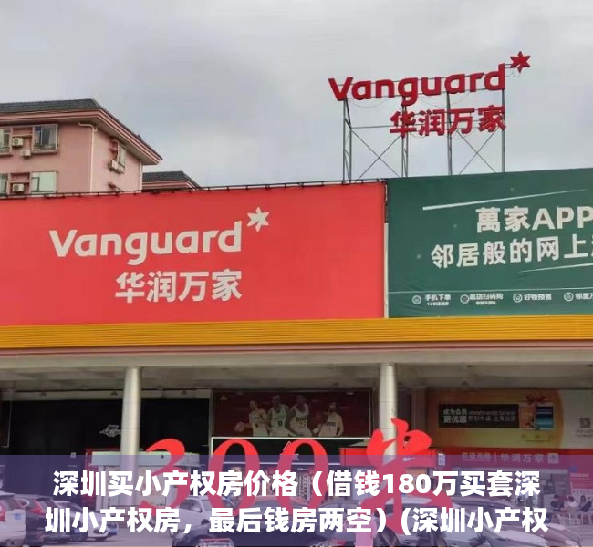 深圳买小产权房价格（借钱180万买套深圳小产权房，最后钱房两空）(深圳小产权房买房条件)