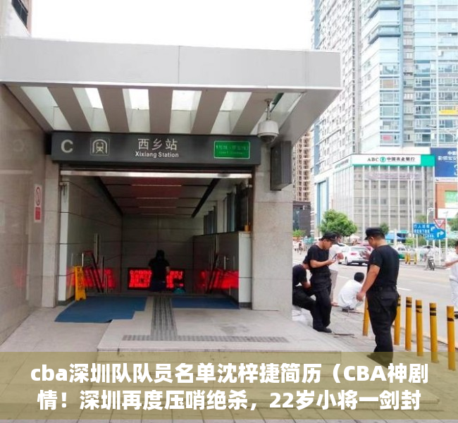 cba深圳队队员名单沈梓捷简历（CBA神剧情！深圳再度压哨绝杀，22岁小将一剑封喉，全队疯狂庆祝）