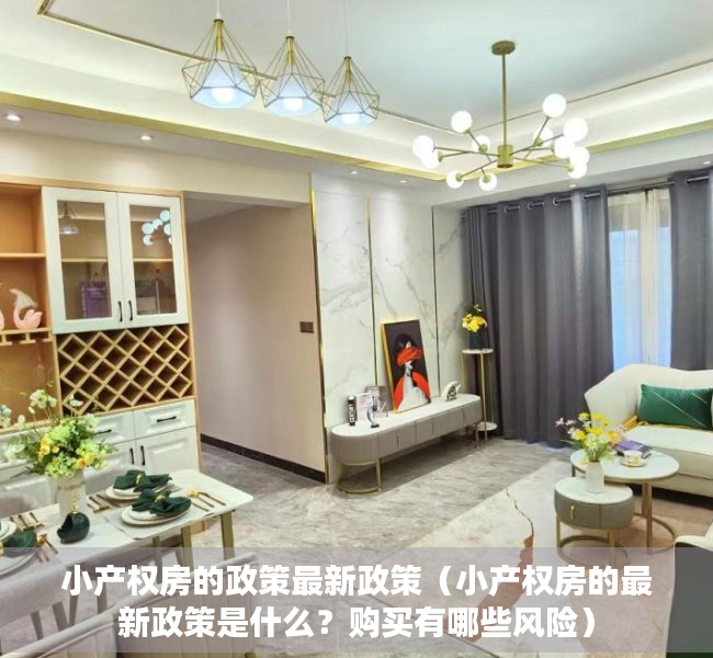 小产权房的政策最新政策（小产权房的最新政策是什么？购买有哪些风险）