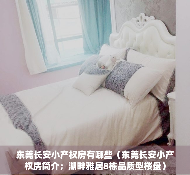东莞长安小产权房有哪些（东莞长安小产权房简介；湖畔雅居8栋品质型楼盘）