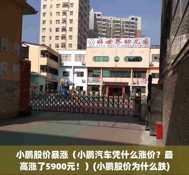 小鹏股价暴涨（小鹏汽车凭什么涨价？最高涨了5900元！）(小鹏股价为什么跌)