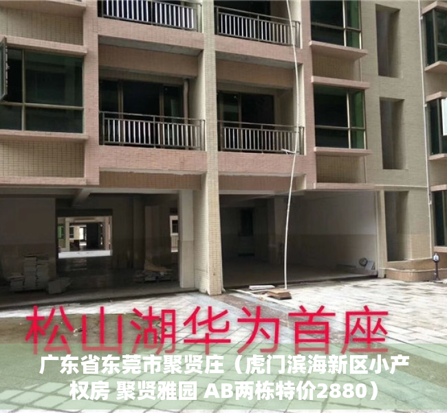 广东省东莞市聚贤庄（虎门滨海新区小产权房 聚贤雅园 AB两栋特价2880）