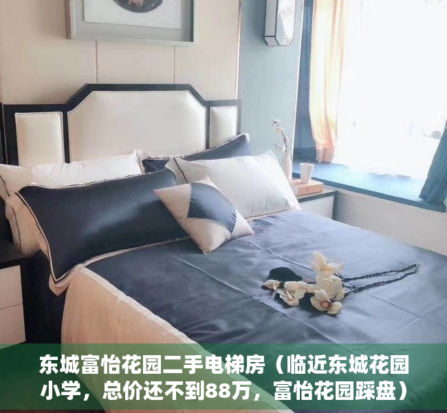 东城富怡花园二手电梯房（临近东城花园小学，总价还不到88万，富怡花园踩盘）