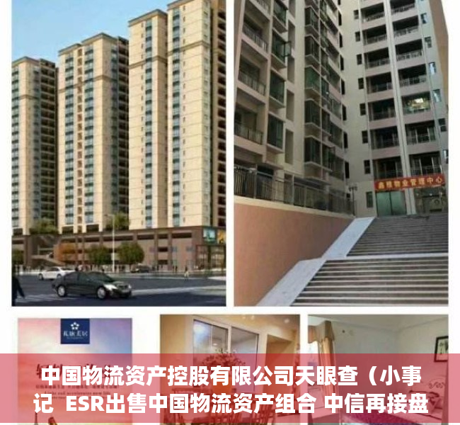 中国物流资产控股有限公司天眼查（小事记  ESR出售中国物流资产组合 中信再接盘深圳佳兆业金融科技中心）