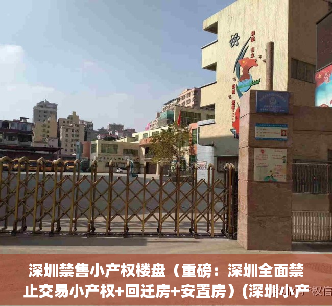深圳禁售小产权楼盘（重磅：深圳全面禁止交易小产权+回迁房+安置房）(深圳小产权房禁止交易哪里出台的)