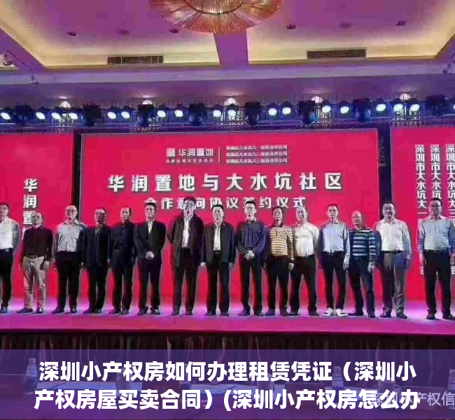 深圳小产权房如何办理租赁凭证（深圳小产权房屋买卖合同）(深圳小产权房怎么办理租赁合同)