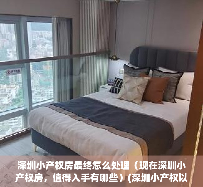 深圳小产权房最终怎么处理（现在深圳小产权房，值得入手有哪些）(深圳小产权以后会怎么处理)
