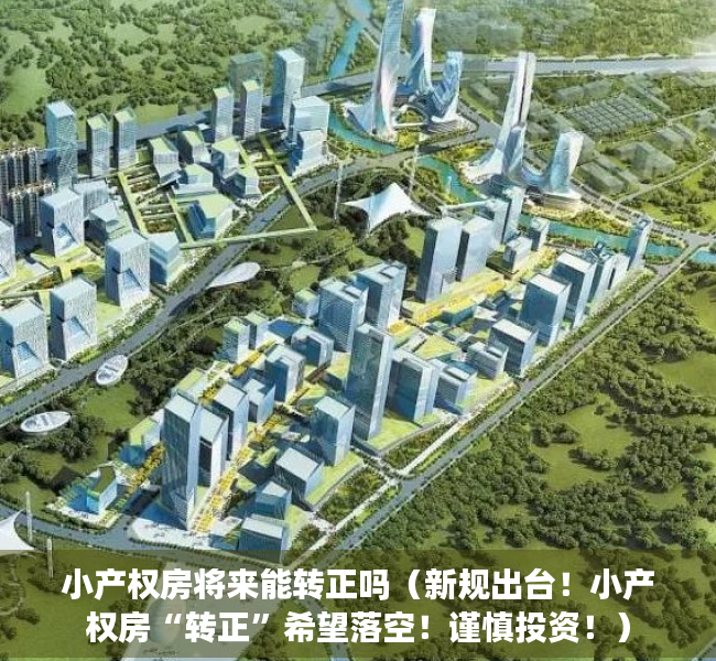小产权房将来能转正吗（新规出台！小产权房“转正”希望落空！谨慎投资！）