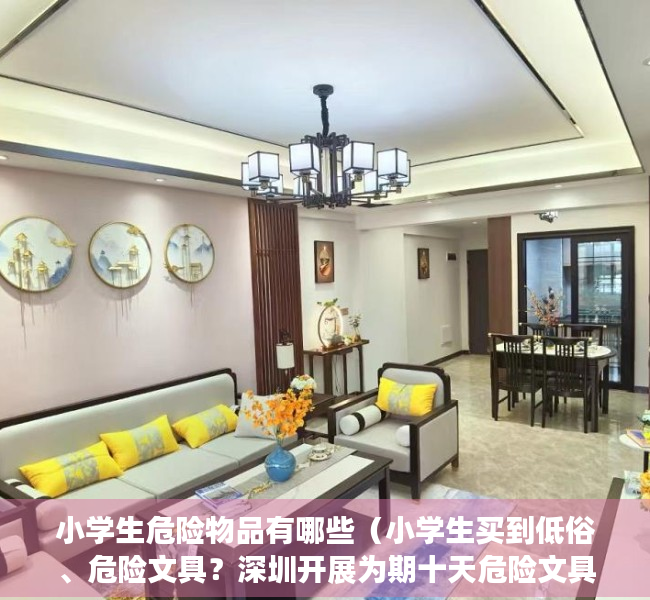 小学生危险物品有哪些（小学生买到低俗、危险文具？深圳开展为期十天危险文具、玩具整治行动）