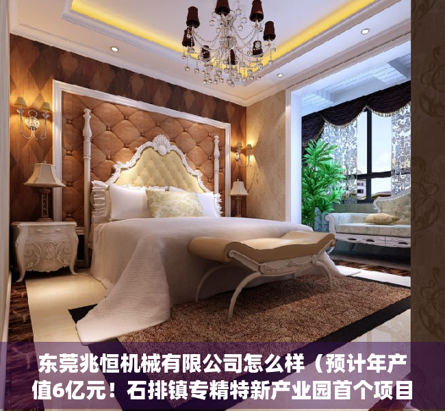 东莞兆恒机械有限公司怎么样（预计年产值6亿元！石排镇专精特新产业园首个项目成功摘牌！）