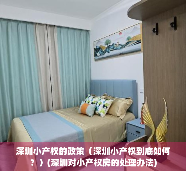 深圳小产权的政策（深圳小产权到底如何？）(深圳对小产权房的处理办法)