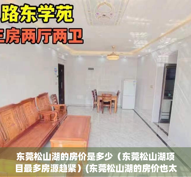 东莞松山湖的房价是多少（东莞松山湖项目最多房源趋紧）(东莞松山湖的房价也太高了)