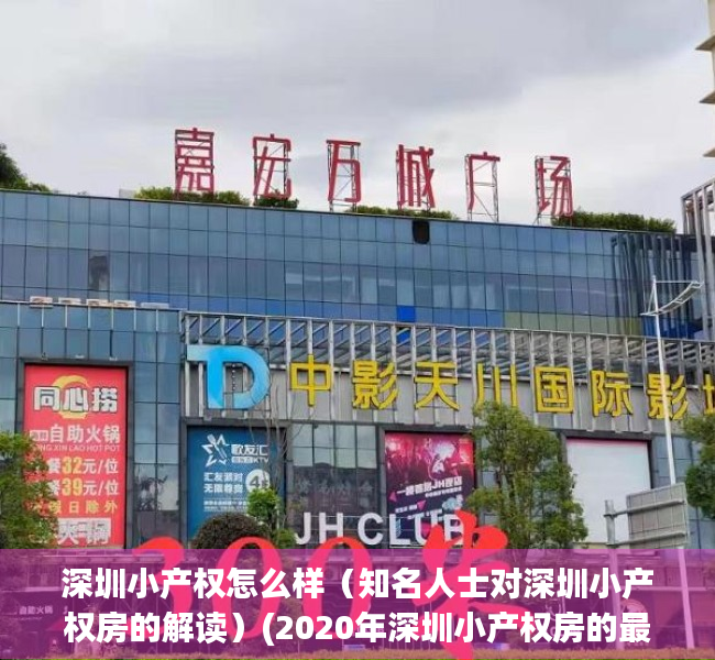 深圳小产权怎么样（知名人士对深圳小产权房的解读）(2020年深圳小产权房的最新政策)